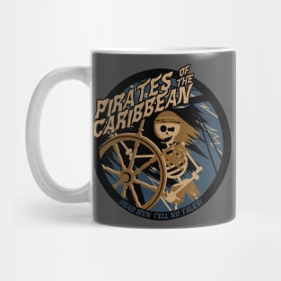 Pirates of the Caribbean (brown and blue) Mug